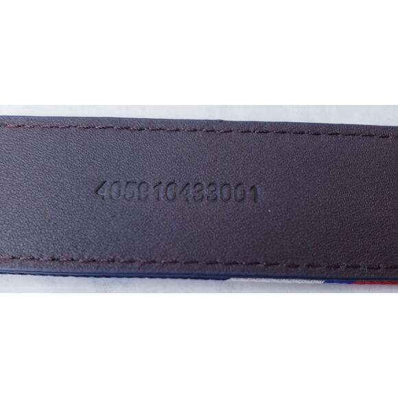 NWT POLO RALPH LAUREN Ryder Cup 6/15 Belt Red White Blue Men's 34 Retail $195 - Picture 7 of 14